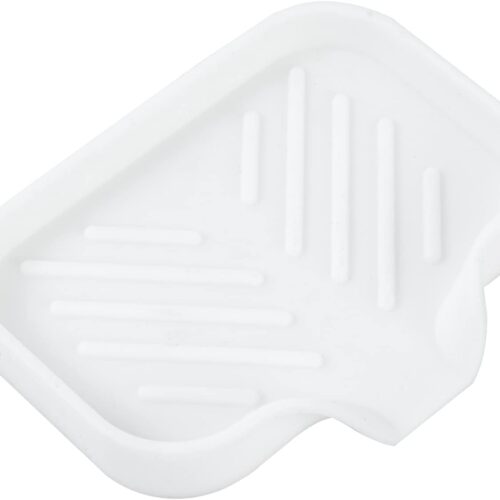 Compact Silicone Soap Sponge Holder with Drain