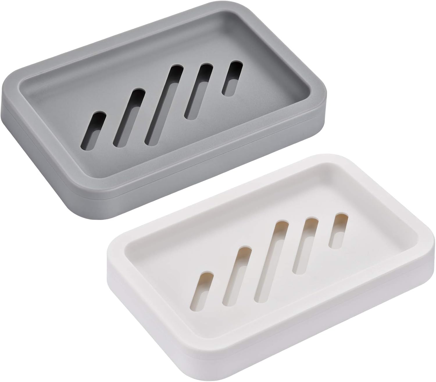 Draining Soap and Sponge Holder Tray