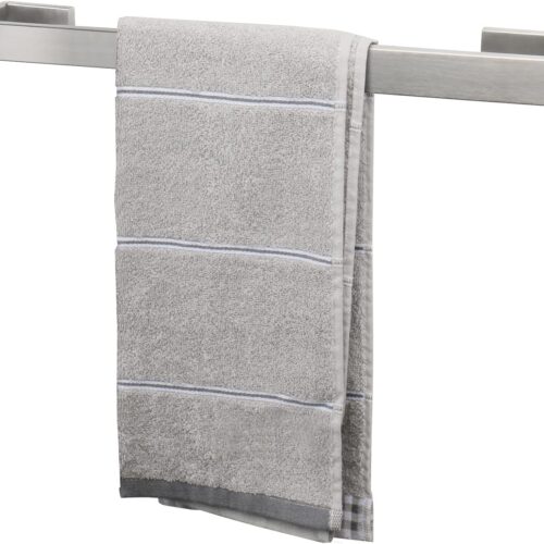 Heavy-duty wall-mounted towel rack