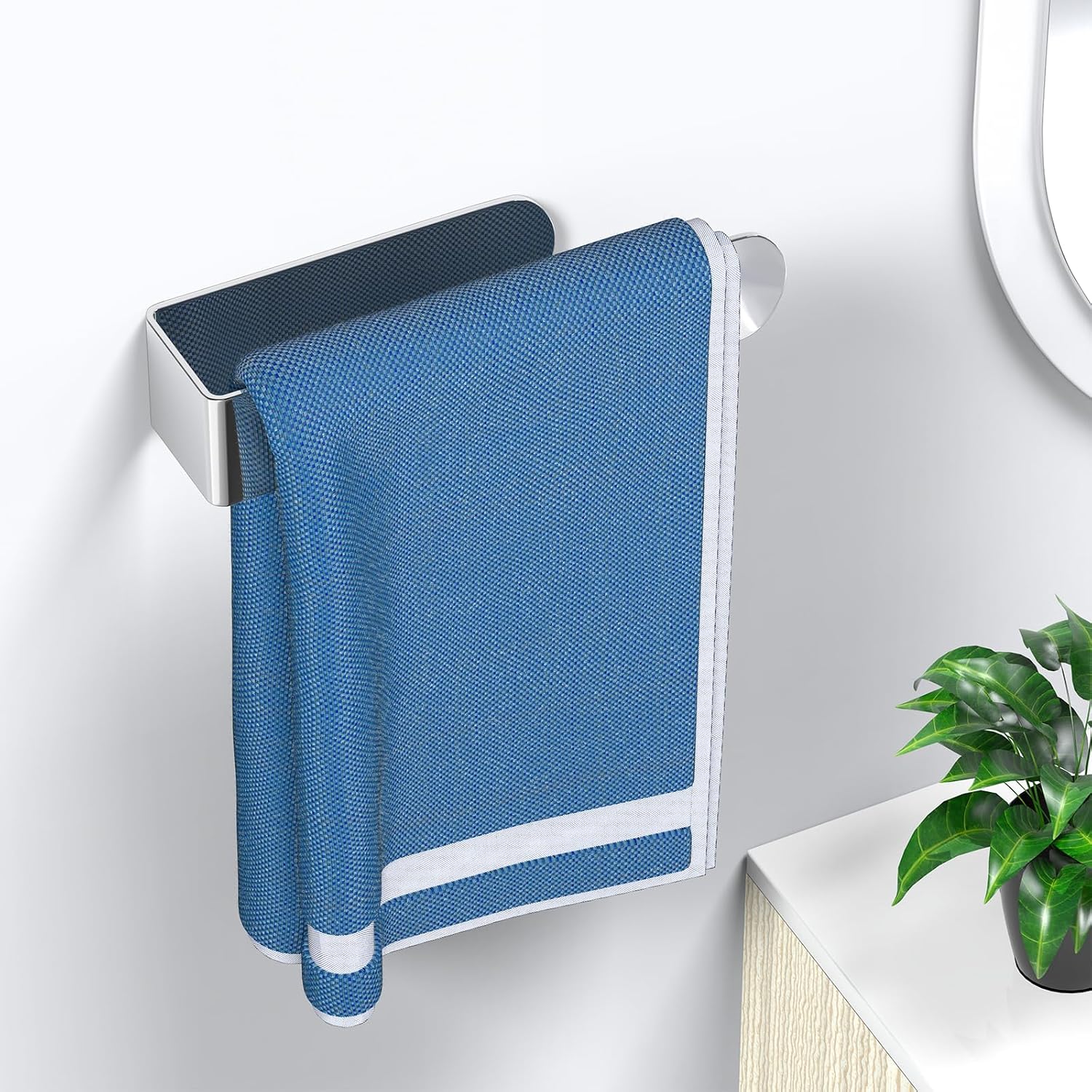 Self-adhesive hand towel rack - Image 2